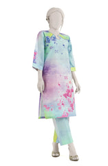 PRINTED LAWN STITCHED 2 PIECE