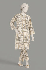 PRINTED CAMBRIC STITCHED 2 PIECE