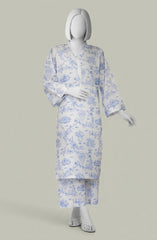 PRINTED CAMBRIC STITCHED 2 PIECE