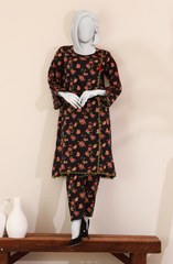 PRINTED WOMEN STITCHED 2PC SUIT