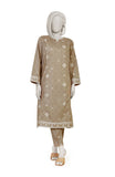 WINTER'24 PRINTED WOMEN STITCHED 2PC SUIT