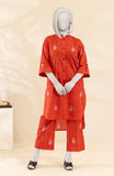 PRINTED WOMEN STITCHED 2PC SUIT