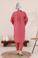 JACQUARD WOMEN STITCHED 2PC SUIT