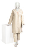 WINTER'24 CROSS HATCH WOMEN STITCHED 2PC SUIT