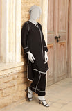 WINTER'24 CROSS HATCH WOMEN STITCHED 2PC SUIT