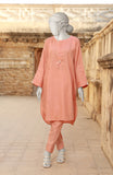 WINTER'24 CROSS HATCH WOMEN STITCHED 2PC SUIT