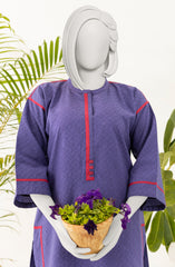 JACQUARD WOMEN STITCHED 2PC SUIT