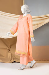 WINTER'23 WOMEN  EMBROIDERED STITCHED 2PC SUIT