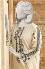 WINTER'24 EMBROIDERED CROSS HATCH WOMEN STITCHED 2PC SUIT