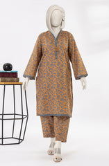 PRINTED KHADDAR STITCHED 2 PIECE