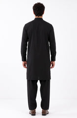 BLACK BLENDED KAMEEZ SHALWAR