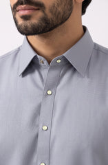 PASTEL-BLUE BLENDED KAMEEZ SHALWAR