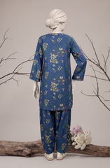 2 PIECE - PRINTED KHADDAR STITCHED