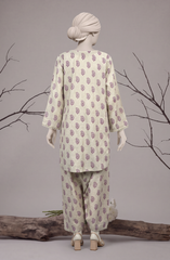 2 PIECE - PRINTED KHADDAR STITCHED
