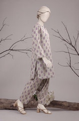 2 PIECE - PRINTED KHADDAR STITCHED