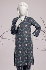 2 PIECE - PRINTED KHADDAR STITCHED