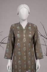 2 PIECE - PRINTED KHADDAR STITCHED