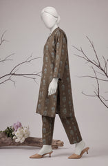 2 PIECE - PRINTED KHADDAR STITCHED