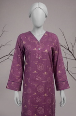 2 PIECE - PRINTED KHADDAR STITCHED