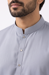 PASTEL-BLUE BLENDED KAMEEZ SHALWAR