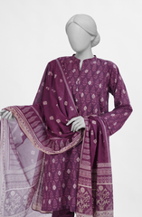 3 PIECE - PRINTED LAWN STITCHED