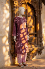 PRINTED CAMBRIC STITCHED 2 PIECE