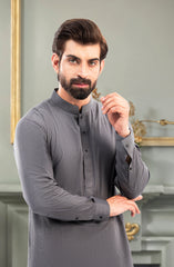 CHARCOAL KAMEEZ SHALWAR