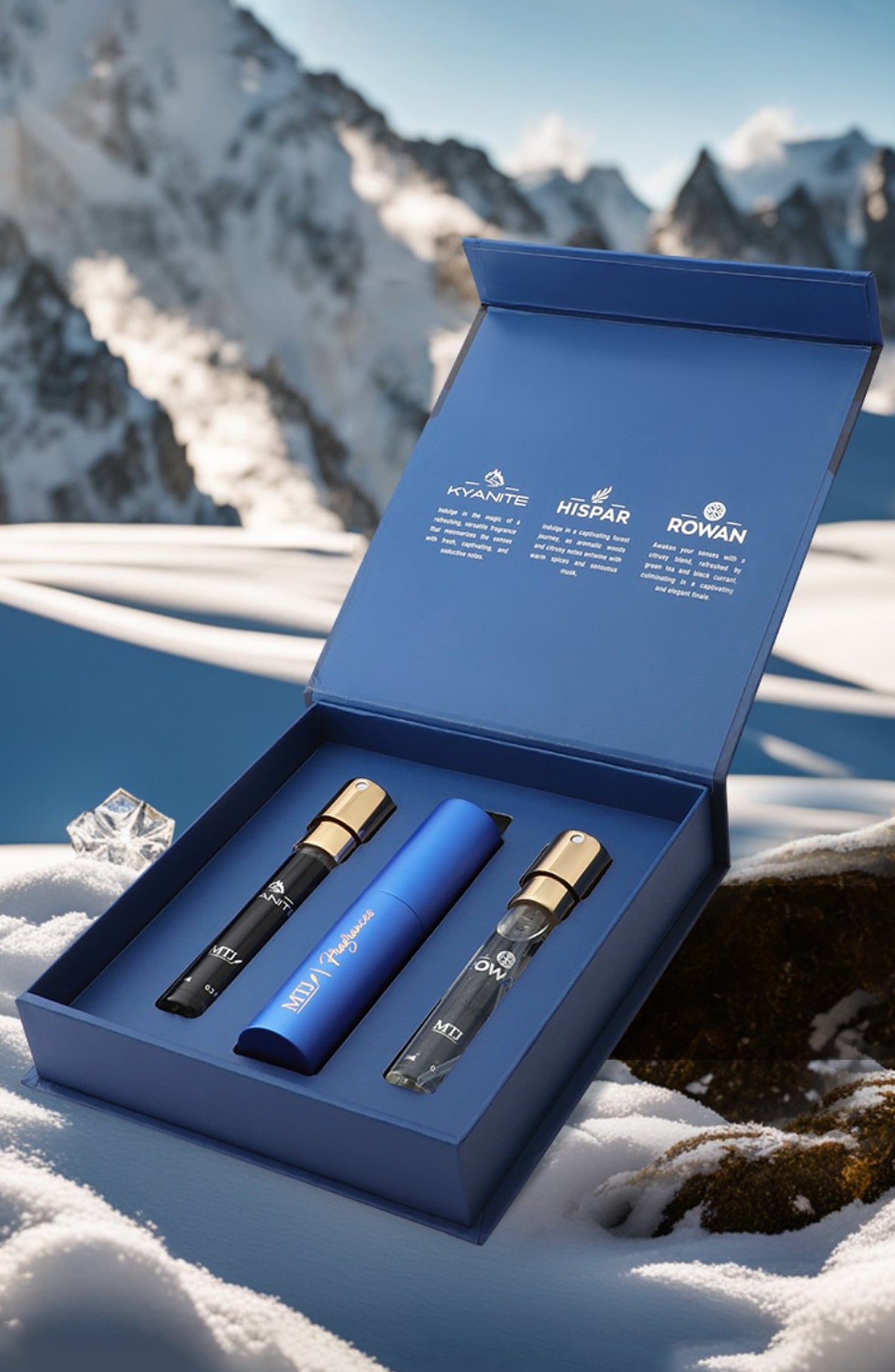 HIMALAYAN INSPIRATIONS 3 Fragrances Atomizer MTJ Himalayan inspirations 3 fragrances atomizer mtj