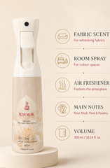ROSE MUSK FABRIC SCENT / ROOM SPRAY