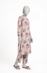 PRINTED CAMBRIC STITCHED 2 PIECE