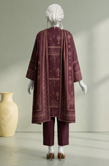 3 PIECE - PRINTED KHADDAR STITCHED