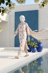 PRINTED TEXTURED LAWN 3PCS UNSTITCHED
