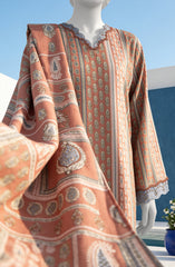 PRINTED TEXTURED LAWN 3PCS UNSTITCHED
