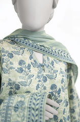 PRINTED TEXTURED LAWN 3PCS UNSTITCHED