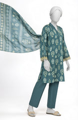 PRINTED TEXTURED LAWN 3PCS UNSTITCHED