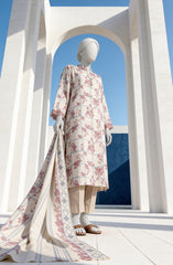 PRINTED TEXTURED LAWN 3PCS UNSTITCHED