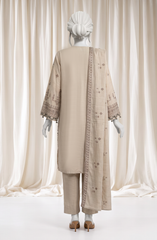 3 PIECE- EMBROIDERED PREMIUM KHADDAR SUIT