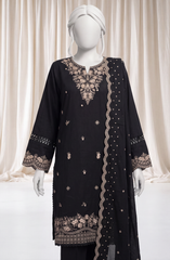 3 PIECE- EMBROIDERED PREMIUM KHADDAR SUIT