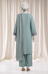 3 PIECE- EMBROIDERED PREMIUM KHADDAR SUIT