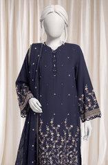 3 PIECE- EMBROIDERED PREMIUM KHADDAR SUIT