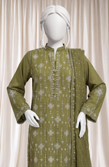 3 PIECE- EMBROIDERED PREMIUM KHADDAR SUIT