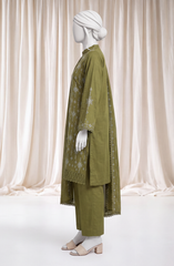 3 PIECE- EMBROIDERED PREMIUM KHADDAR SUIT