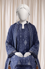 3 PIECE- EMBROIDERED PREMIUM KHADDAR SUIT