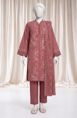 3 PIECE- PRINTED PREMIUM KHADDAR SUIT