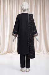 3 PIECE- EMBROIDERED PREMIUM KHADDAR SUIT