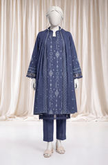 3 PIECE- EMBROIDERED PREMIUM KHADDAR SUIT