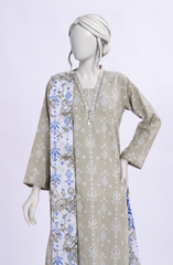 PRINTED LAWN STITCHED 3 PIECE