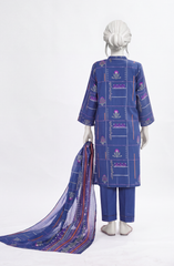 PRINTED LAWN STITCHED 3 PIECE