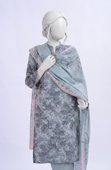 PRINTED LAWN STITCHED 3 PIECE