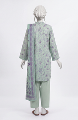 PRINTED LAWN STITCHED 3 PIECE